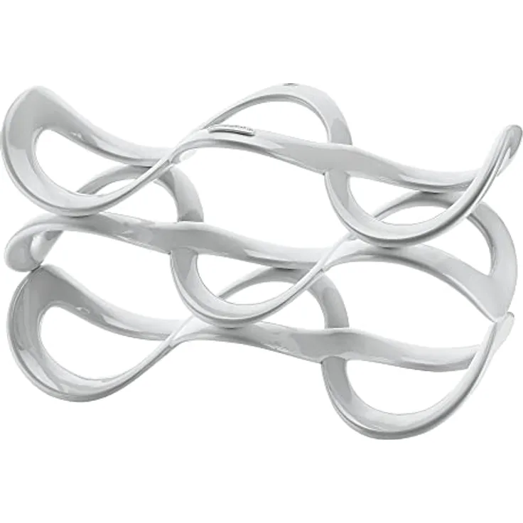 Guzzini Icons Cuvée Universal-Flaschengestell, Weiß, 32,4 x 16 x h18,2 cm, spülmaschinengeeignet, recycelbar