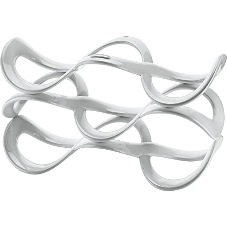 Guzzini Icons Cuvée Universal-Flaschengestell, Weiß, 32,4 x 16 x h18,2 cm, spülmaschinengeeignet, recycelbar – Bild 1