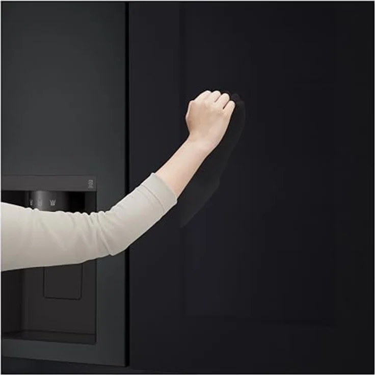 LG GSGV81EPLL Side by Side Kühlschrank, 635 L, Instaview, Eis-, Crushed Ice- Wasserspender, NoFrost, Smart Inverter, Wi-Fi – Bild 2