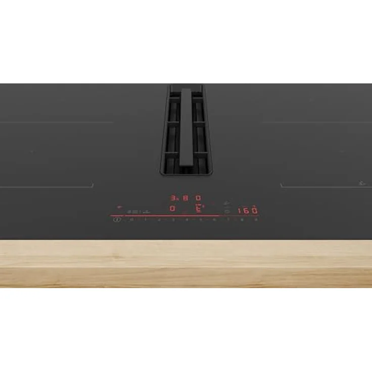 BOSCH Kochfeld mit Dunstabzug 6 PVQ811HGA6, Direct Select, PowerBoost, Restwärmeanzeige, Induktionskochfeld, 80 cm, Rahmenlos aufliegend – Bild 5