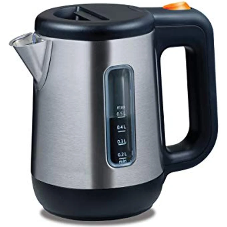 Kenwood 0WJKM07602 Mini- Wasserkocher (670-800 Watt - 0,5 Liter - Edelstahl) silber – Bild 4