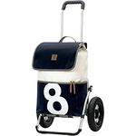 Andersen Shopper Royal Alu klappbar mit Luftreifen Ø 29cm und 51 Liter Tasche Mole