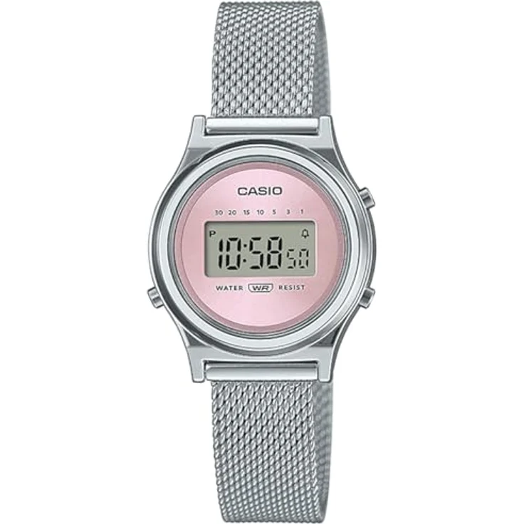 Casio RELOGIO Vintage LA700WEM-4AEF, Armbanduhr in Rot – Bild 1