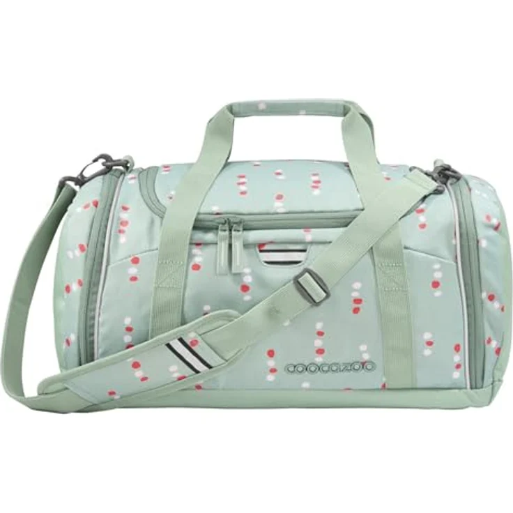 coocazoo Sporttasche Dancing Dots, 20 Liter Volumen mit Nasswäschefach, REFLEKTOR und verstellbarem Schultergurt – Bild 1