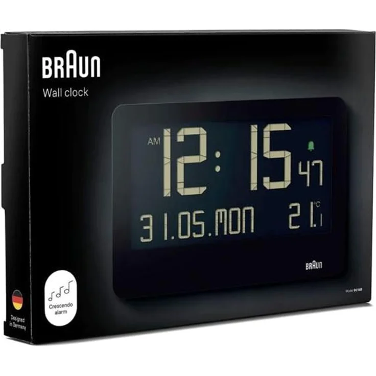 Braun, Wanduhr, Uhren BC14 Quarzwanduhr