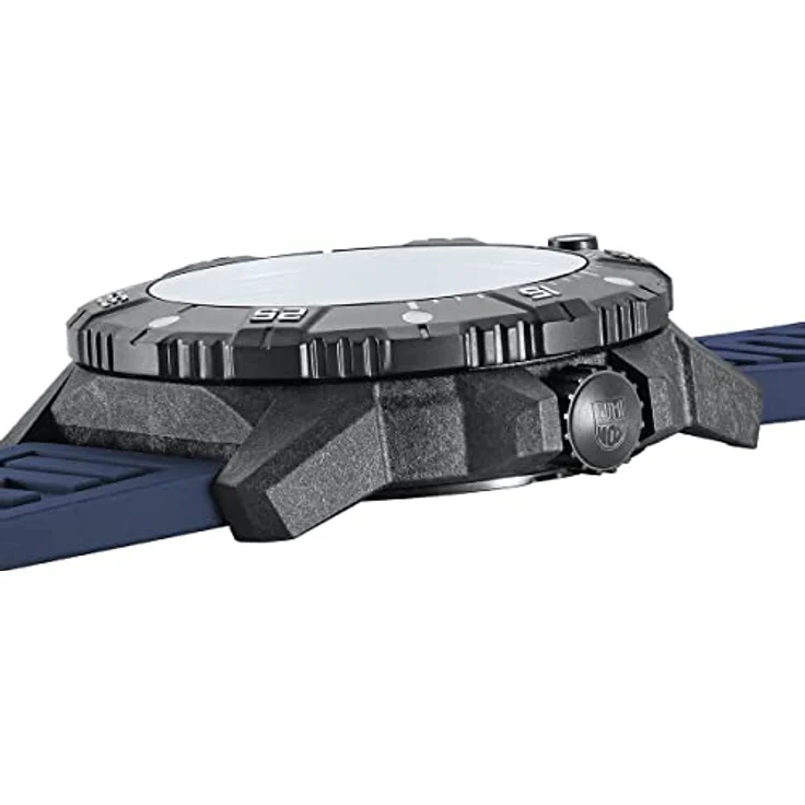 Luminox Automatikuhr Luminox XS.3863 Herrenuhr Master Carbon Seal Automatik 45mm 20ATM, Blaues Zifferblatt und Kautschukarmband – Bild 6
