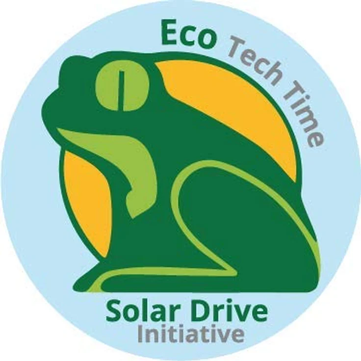 ETT Eco Tech Time Solar Herren Uhr Analog, Edelstahlgehäuse, braunes Zifferblatt, wasserdicht bis 5 Bar, umweltfreundlich – Bild 5