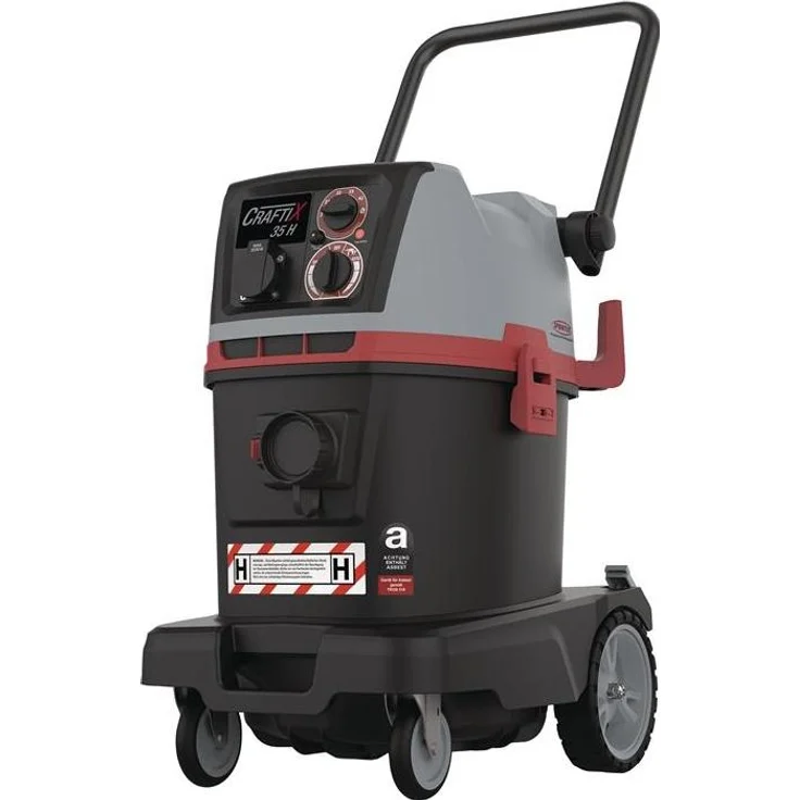 Sprintus CraftiX 35H, Sicherheitssauger Staubklasse H mit 1200 Watt Motor, automatischer Filterreinigung und 35 Liter Behältervolumen