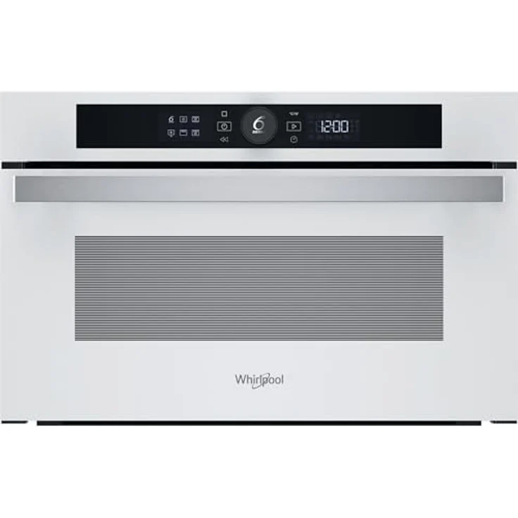Whirlpool WMD44MW, Integrierte Grill-Mikrowelle, 31 l, 1000 W, LED-Display, weiße Edelstahloberfläche – Bild 1