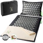 BACKLAxx® Akupressurmatte "Intensiva" Set, umweltfreundlich, 4853 Nadeln, Halbleinen (Blau)