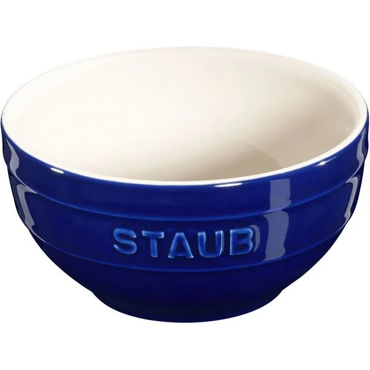 Staub Rührschüssel Ceramique 12 cm, dunkelblau, keramik, spülmaschinen- und mikrowellengeeignet, stapelbar