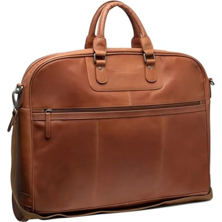 The Chesterfield Brand Josh, Kleidersack aus Leder, 61 x 45 x 12 cm, ausgeklappt 90 cm
