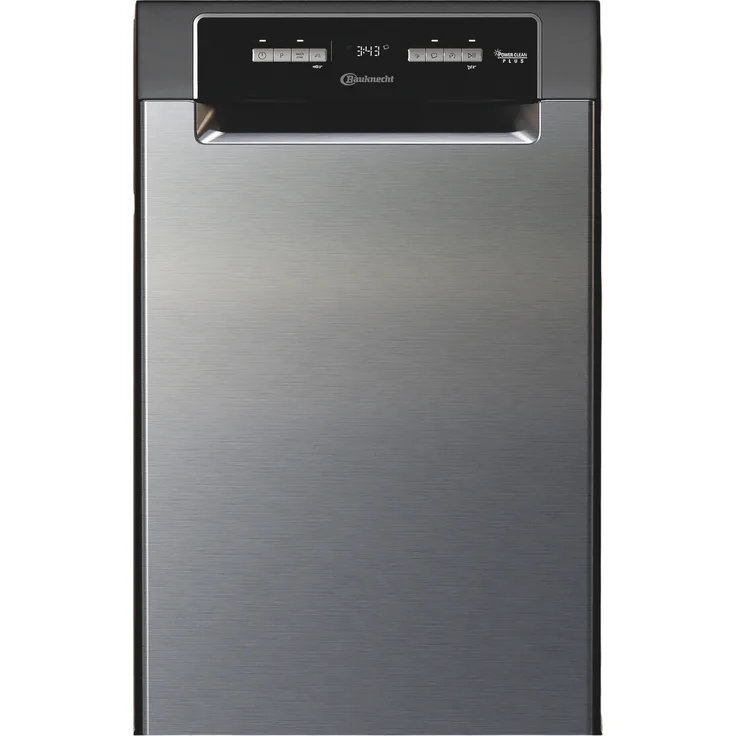 BAUKNECHT BK6UB10BS7A0X Unterbau-Geschirrspüler 45 cm, PowerClean-Programm, B, weiß