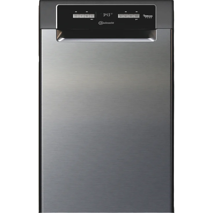 BAUKNECHT BK6UB10BS7A0X Unterbau-Geschirrspüler 45 cm, PowerClean-Programm, energieeffizient, B, weiß