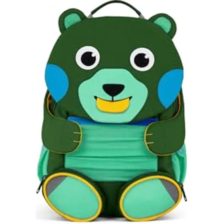 Affenzahn Large Friend Kreativ Bär, Freizeitrucksack aus strapazierfähigem Synthetikmaterial