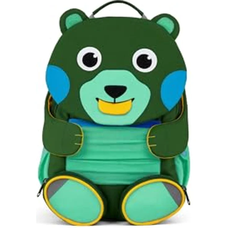 Affenzahn Large Friend Kreativ Bär, Freizeitrucksack aus strapazierfähigem Synthetikmaterial – Bild 1