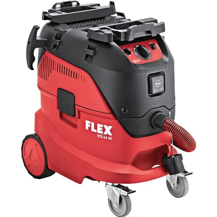 FLEX Flex VCE 44 H AC Sicherheitssauger mit automatischer Filterabreinigung, 42 l, Klasse H, 1200 Watt, Kabellänge 7,5 m, Staubsauger 444197 – Bild 1