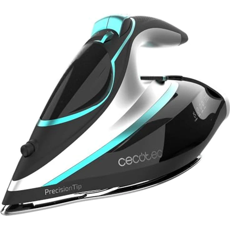 Cecotec IronHero 3100, Kabelloses Horizontalbügeleisen mit 3100 W, Power Steam Technologie, Dauerdampf 35g/min, Extra-Dampfstoß 190g, Turbo Slide Sohle, Auto Abschaltung, 90 Sekunden Autonomie – Bild 2