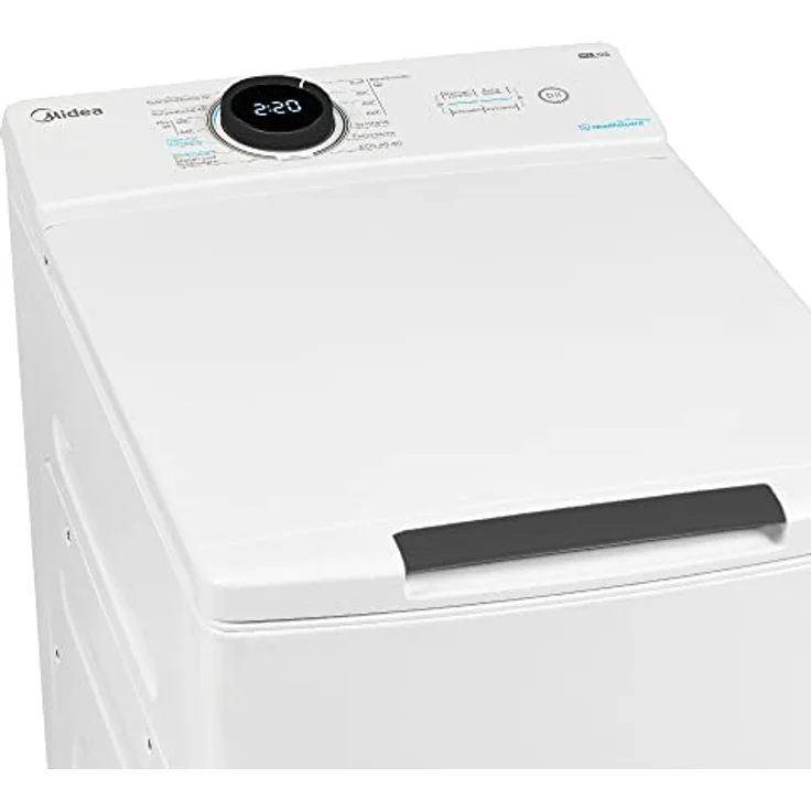 Midea MF100T80B-13A Toplader Waschmaschine 8kg / AquaStop/XL Türöffnung/Soft Opener/Inverter Motor / 1300 U/min – Bild 2
