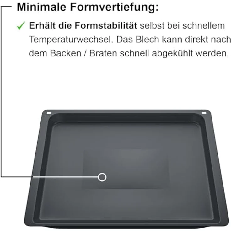 Neff Z12CB10A0 Backofen- und Herdzubehör - Kochfeld - Backblech - liert – Bild 5