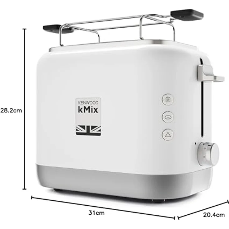 Kenwood kMix Toaster TCX751WH, weiß, 2-Schlitz-Toaster, 900 Watt, neue Serie – Bild 12