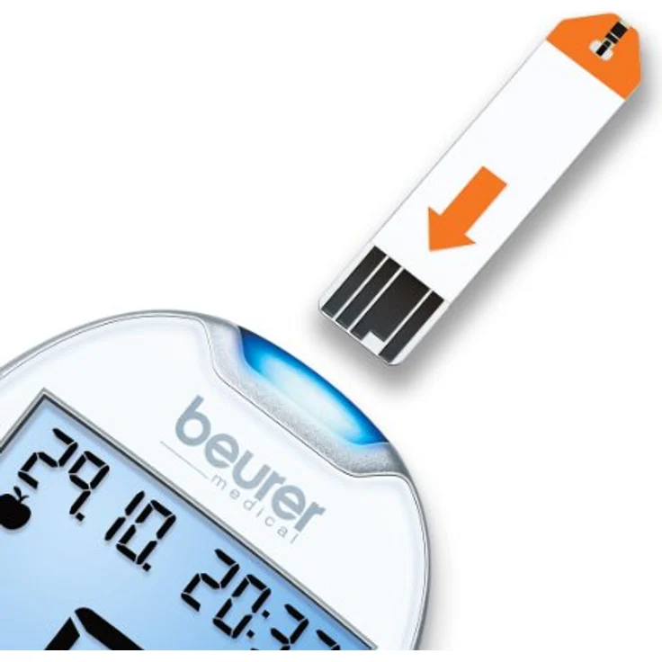 Beurer GL 44 mmol/l Blutzuckermessgerät, Weiß – Bild 4