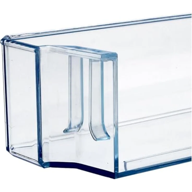 LUTH Premium Profi Parts Türfach oben für Kühlteil, kompatibel mit Amica 1022432, transparente Ausführung, 432x75x55mm – Bild 5