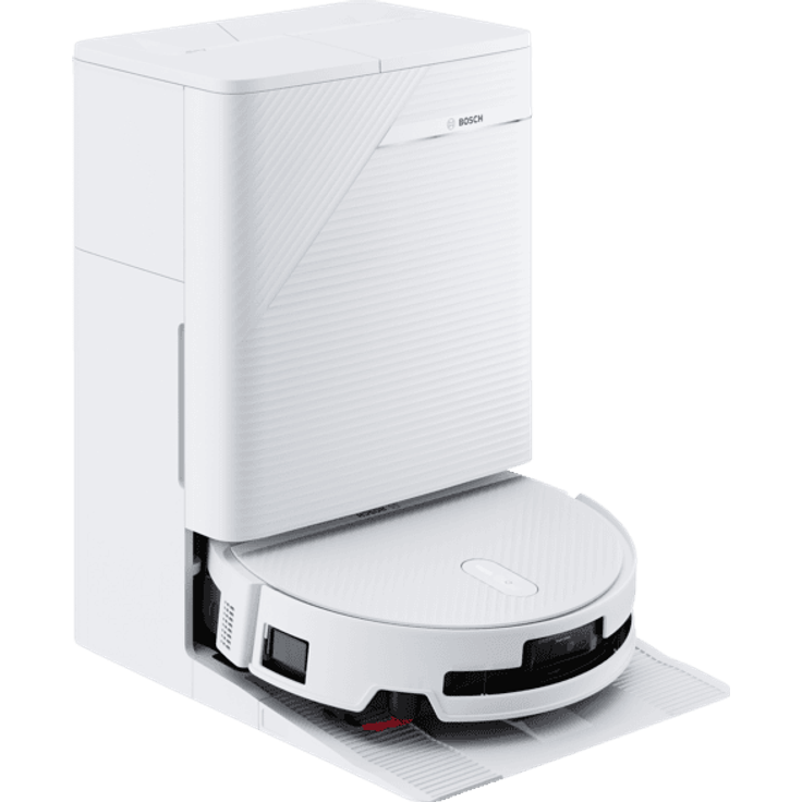 BOSCH BCR2P2WXAB, Saugroboter mit Wischfunktion, 30.000 Pa Saugleistung, intelligente Fleckenentfernung