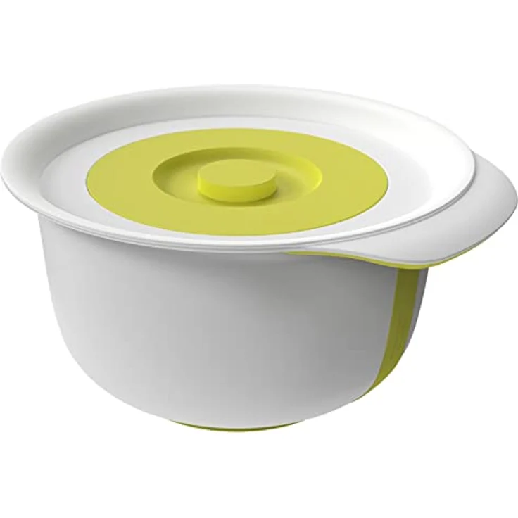 Rotho 1043305070 Fresh 2er-Set Schüssel 1.2l + 4l mit Deckel, Kunststoff - Preisvergleich – Bild 1