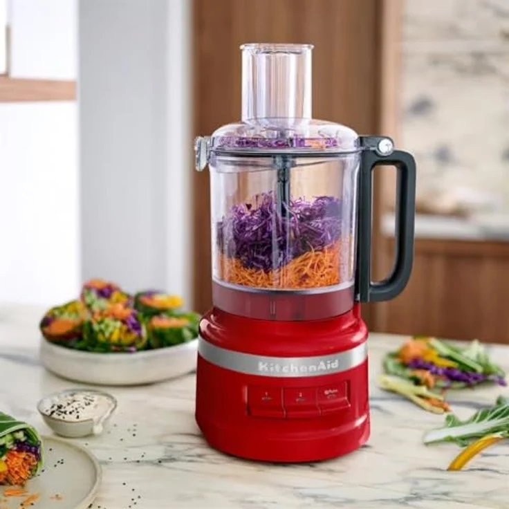 Kitchenaid 5KFP0921EER Foodprozessor 2,1 L, 240W, empire rot, Serie: 5KPF0921 – Bild 9