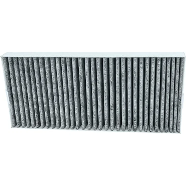 vhbw 4x Aktivkohlefilter, Ersatz für Miele DKF 35-P, 20228037, verbesserte Umluft, weiß und grau – Bild 3