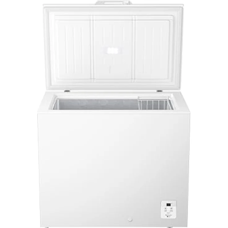 PKM Gefriertruhe Eistruhe 217 L, Energiespartruhe in Weiß mit Schnellgefrieren-Modus und LED-Beleuchtung – Bild 2