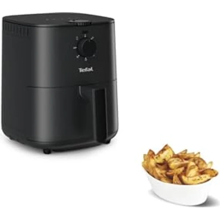 Tefal Easy Fry Essential EY1308 Heißluftfritteuse, ohne Fett, 1030 Watt, 3,5 Liter, Thermostat, 60 Min. Timer, antihaftbeschichtet, schwarz – Bild 6