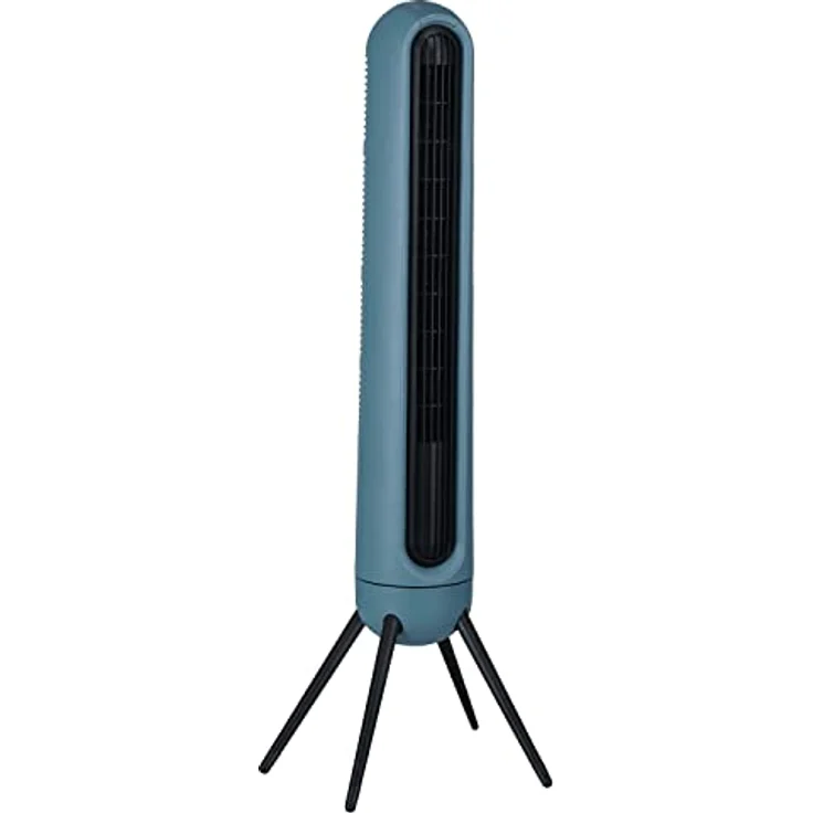 ARDES - Digitaler höhenverstellbarer Turmventilator-Vertikaler Ventilator mit 3 Geschwindigkeiten und 2 Sätzen austauschbarer Füße für doppelte Höhe - Fernbedienung+Timer 9h und Handgriff-Salbei – Bild 1