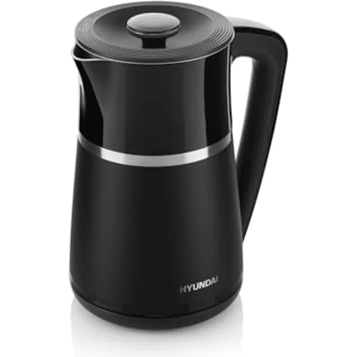 HYUNDAI VK 309 Edelstahl Wasserkocher I Doppelwandiger Wasserkocher I 1.7 Liter I 2200 Watt I 5 Temperaturstufen I LED-Display I KEEP WARM-Funktion I Automatische Abschaltfunktion – Bild 3