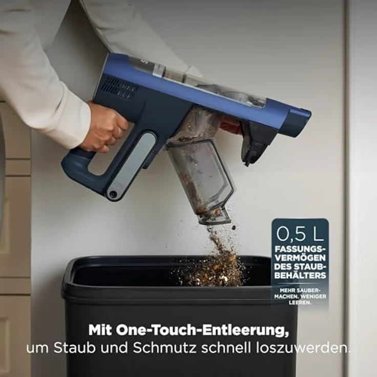 Shark Akku-Hand- und Stielstaubsauger PowerDetect Speed IA1241EU, 350 W, beutellos, 4 PowerDetect-Technologien, Reveal-Technologie, Flexology – Bild 10