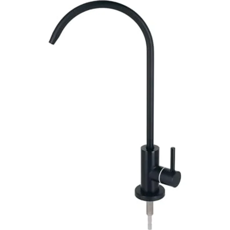 Neues Wasser AORA GT600 Umkehrosmoseanlage, 8-Stufen-Filtration, tankloses System, 1-Wege-Armatur SOFIA in Schwarz – Bild 8