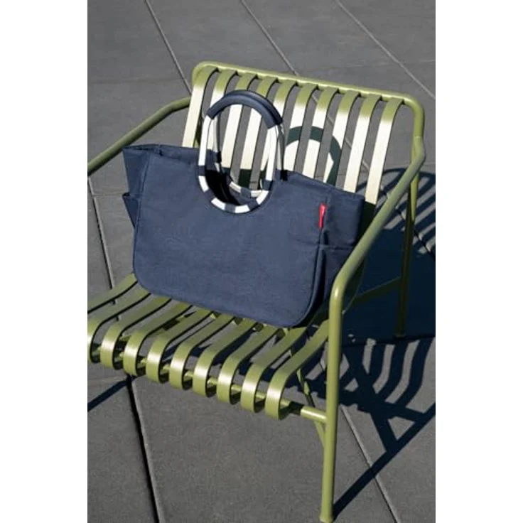 reisenthel Loopshopper L, Shopper Tasche 46 cm, grau, 100% PET, 46 x 25 x 34.5 cm – Bild 6