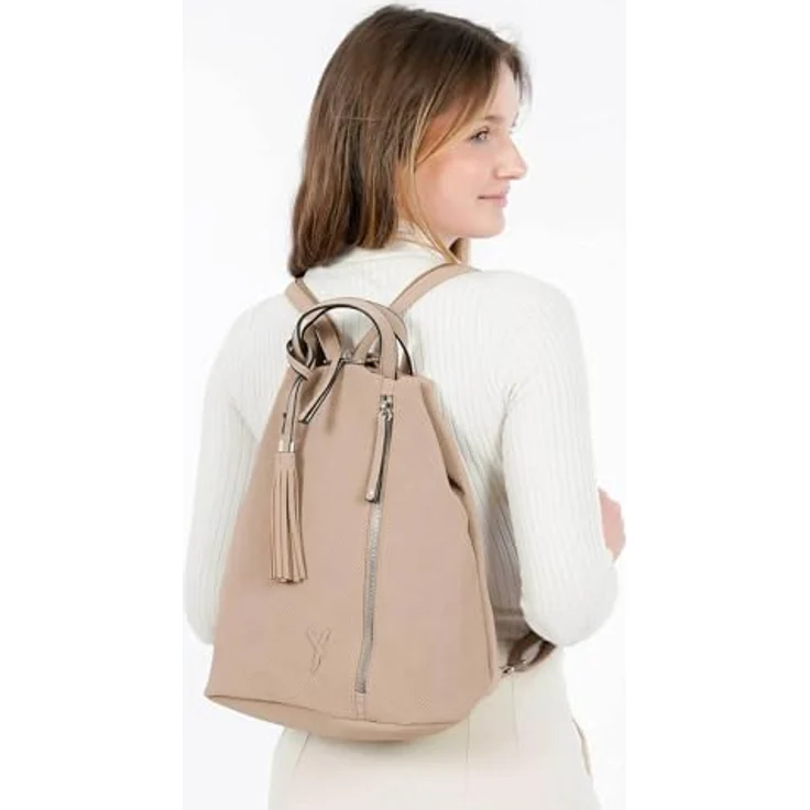 Suri Frey SFY Romy City Rucksack, 33 cm, 100% Polyester, braun – Bild 3
