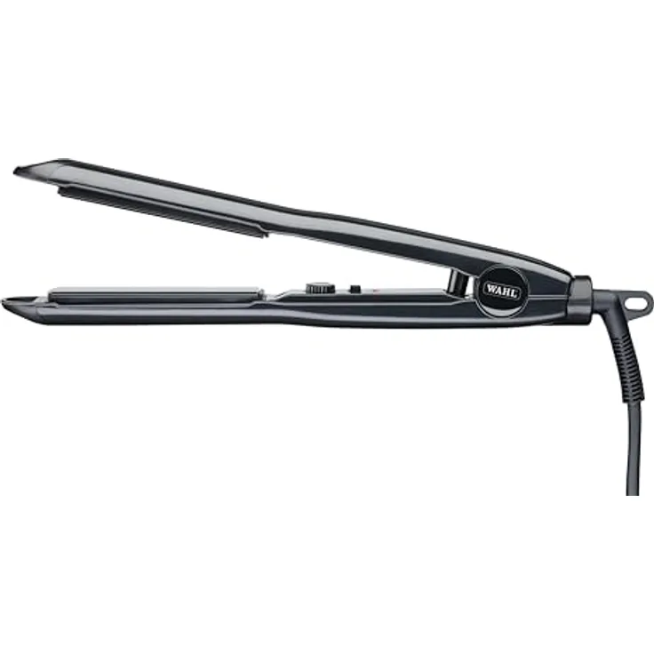 Wahl Cutek - Haarglätter mit Premium-Keramikbeschichtung - 60 Sekunden Aufheizzeit - 150-230°C, elegant in Schwarz