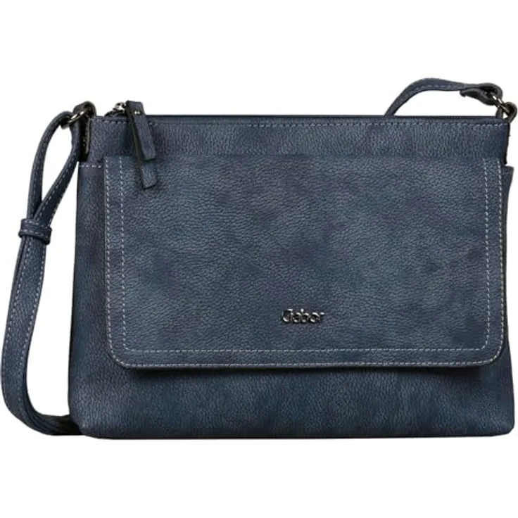 Gabor Avaly Umhängetasche, 25 cm, aus 100% Polyurethan, blau