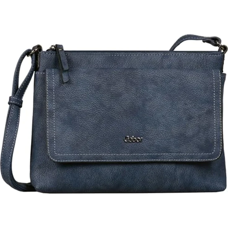 Gabor Avaly Umhängetasche, 25 cm, aus 100% Polyurethan, blau – Bild 1