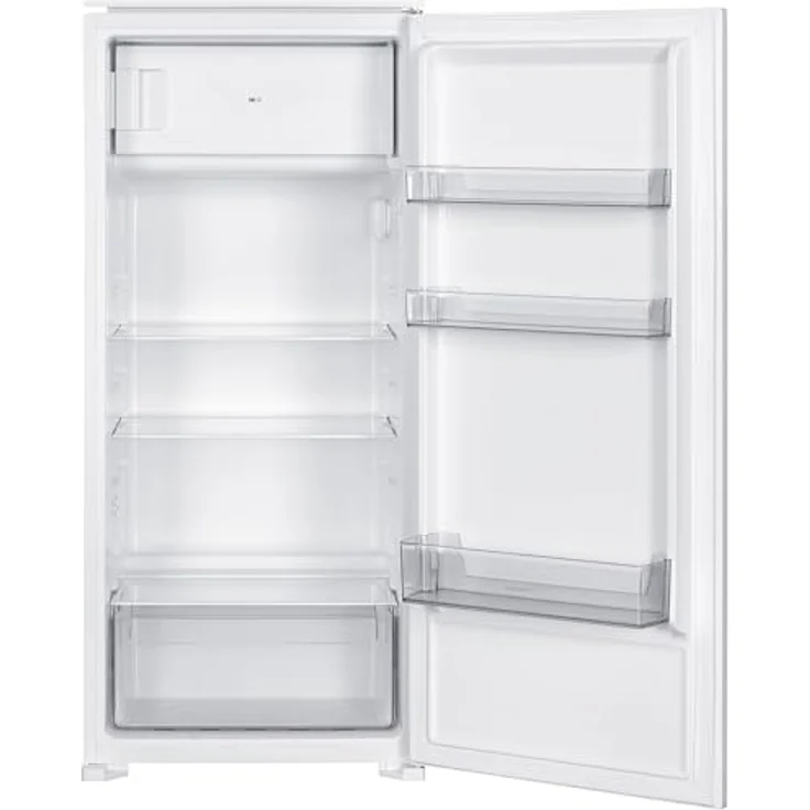 homeX CFB1811E Einbaukühlschrank mit Gefrierfach, 181 Liter, Schlepptürtechnik, LED-Beleuchtung, 39 dB, Energieeffizienzklasse E – Bild 9