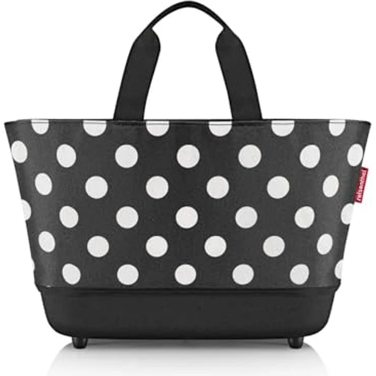 reisenthel shoppingbasket - Lässiger Einkaufsbegleiter mit hoher Funktionalität, Farbe:dots white – Bild 2