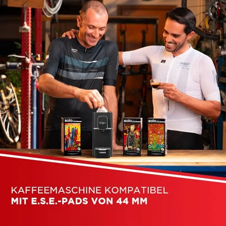 Polti Coffea S15B, Kapselmaschine in Schwarz mit anpassbarer Temperatur und automatischer Kapselauswurf – Bild 3