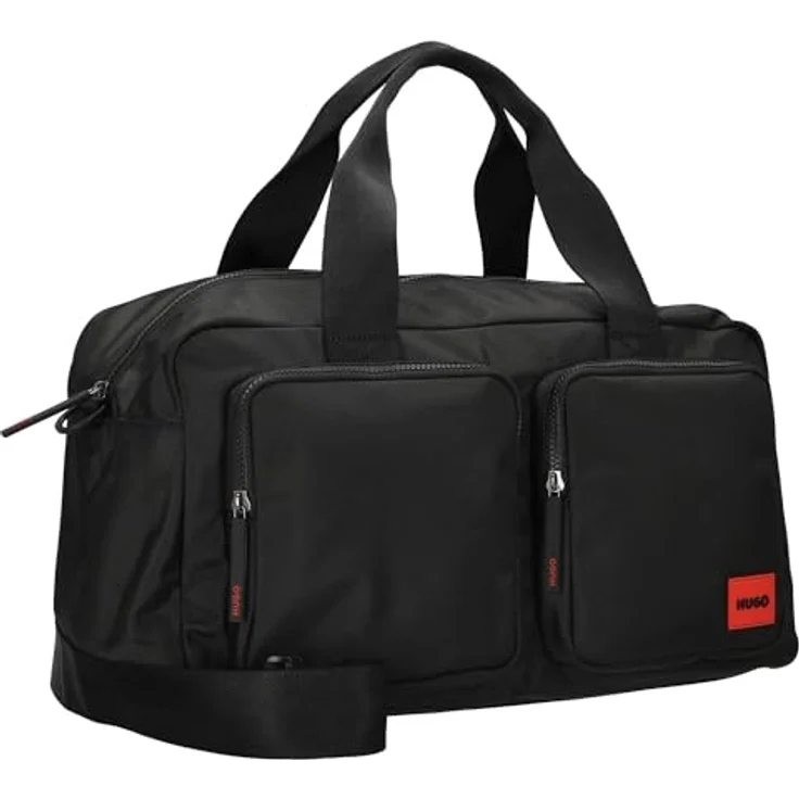 Hugo Ethon 3.0 Weekender Reisetasche, 47 cm, schwarz, 100% Polyester – Bild 6