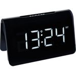 TFA Dostmann Funkwecker ICON TFA 60.2543, schwarz, mit LED Leuchtziffern und Funkuhr