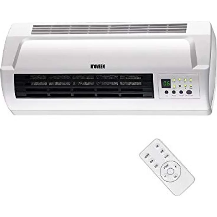 Noveen HC 2000 – Luftvorhang mit Fernbedienung – LCD-Display – 2 Leistungsstufen, Farbe