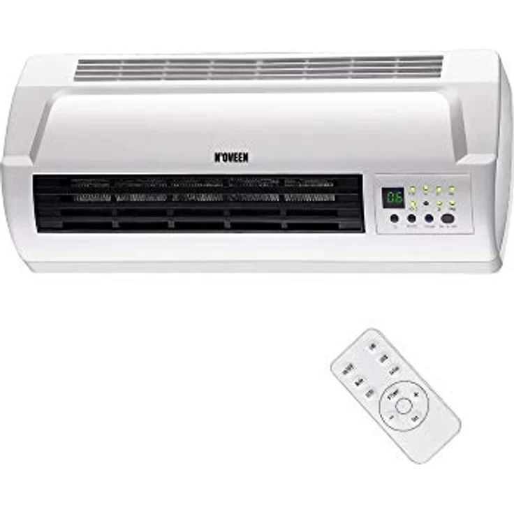 Noveen HC 2000 – Luftvorhang mit Fernbedienung – LCD-Display – 2 Leistungsstufen, Farbe – Bild 1