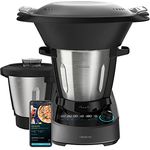 Cecotec Multifunktions-Küchenroboter Mambo 11090 Habana, 1600 W, 37 Funktionen, App, Waage, Antihaftbeschichtete Habana-Kanne, 3,3-Liter-Edelstahlkanne, Spülmaschinenfest, Rezeptbuch, Zubehör